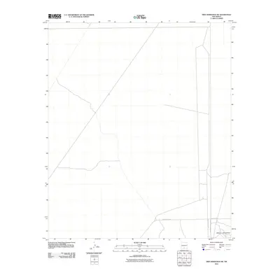 2010 Map of Tres Hermanos SW, 2010 Print