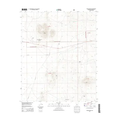 2013 Map of Tres Montosas, 2013 Print