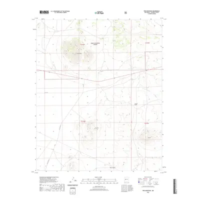 2020 Map of Tres Montosas, 2020 Print