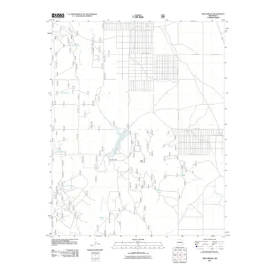 2011 Map of Tres Orejas, 2011 Print