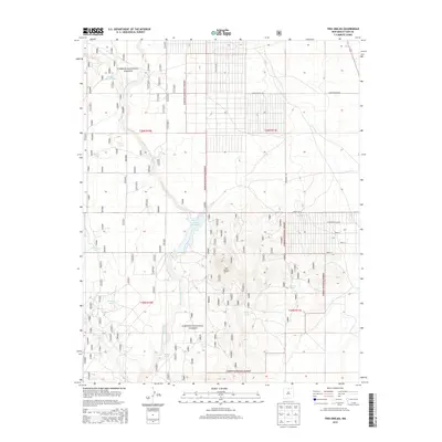 2013 Map of Tres Orejas, 2013 Print