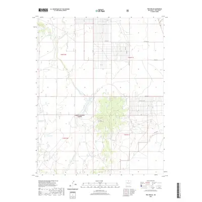 2020 Map of Tres Orejas, 2020 Print