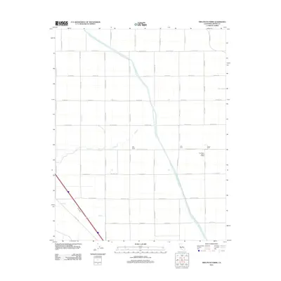2012 Map of Tres Picos Farms, 2012 Print