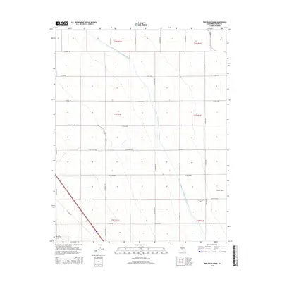 2015 Map of Tres Picos Farms, 2015 Print
