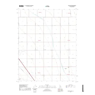 2018 Map of Tres Picos Farms, 2018 Print