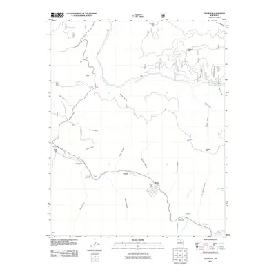 2011 Map of Tres Ritos, 2011 Print