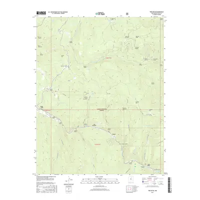 2017 Map of Tres Ritos, 2017 Print