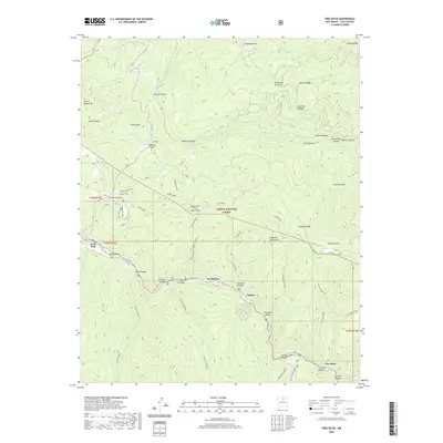2020 Map of Tres Ritos, 2020 Print
