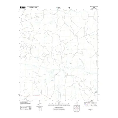 2010 Map of Trevat, 2010 Print