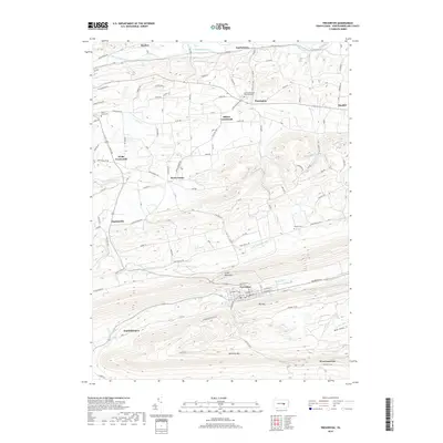 2019 Map of Trevorton, 2019 Print