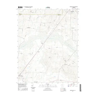 2016 Map of Trezevant East, 2016 Print