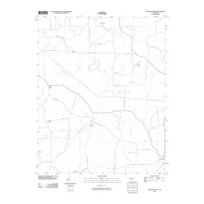 2010 Map of Trezevant West, 2010 Print