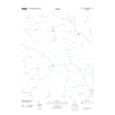 2013 Map of Trezevant West, 2013 Print