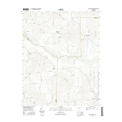 2016 Map of Trezevant West, 2016 Print