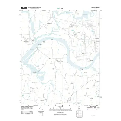 2011 Map of Triana, 2011 Print