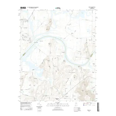 2014 Map of Triana, 2014 Print