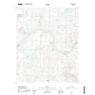2018 Map of Triana, 2018 Print