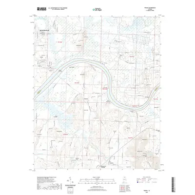 2020 Map of Triana, 2020 Print