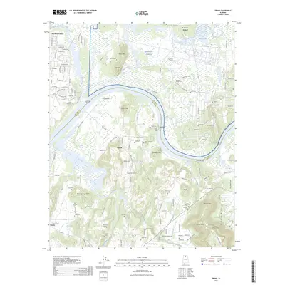2026 Map of Triana, 2026 Print