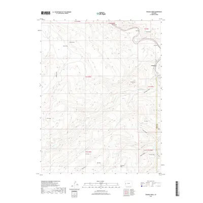 2019 Map of Triangle Mesa, 2019 Print