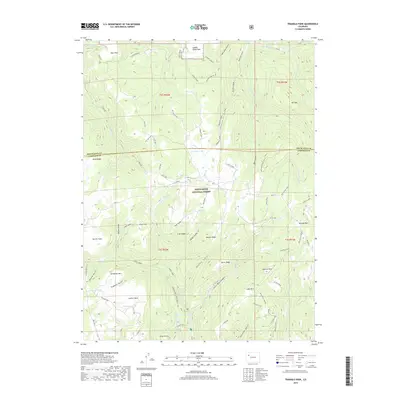 2019 Map of Triangle Park, 2019 Print