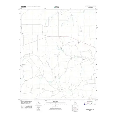 2010 Map of Triangle Ranch, 2010 Print