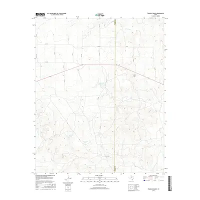 2016 Map of Triangle Ranch, 2016 Print