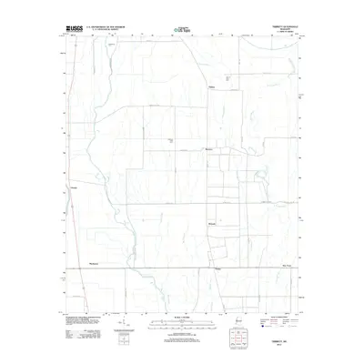2012 Map of Tribbett, 2012 Print