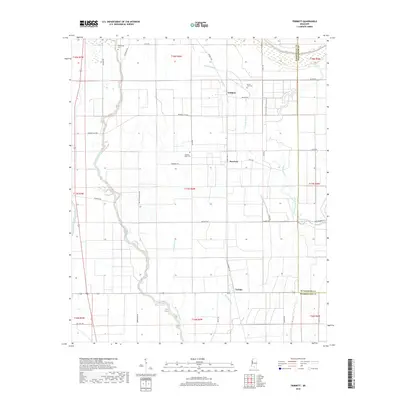 2018 Map of Tribbett, 2018 Print
