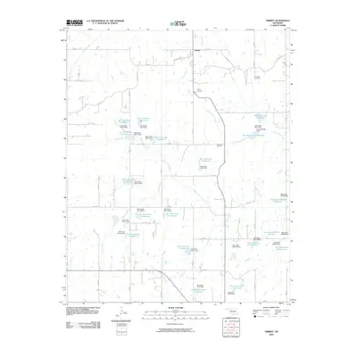 2009 Map of Tribbey, 2009 Print