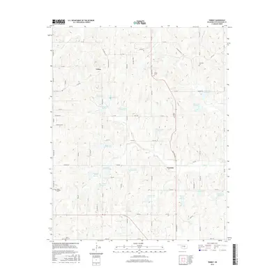 2016 Map of Tribbey, 2016 Print