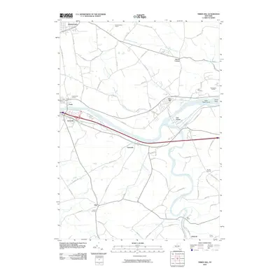 2010 Map of Tribes Hill, 2010 Print