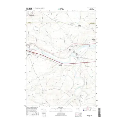 2016 Map of Tribes Hill, 2016 Print