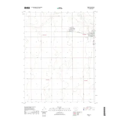 2018 Map of Tribune, 2018 Print