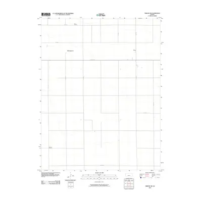 2010 Map of Tribune NW, 2010 Print