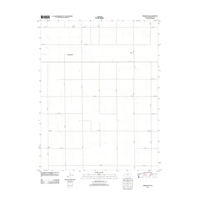 2012 Map of Tribune NW, 2012 Print