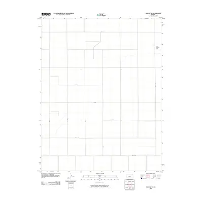 2010 Map of Tribune SW, 2010 Print