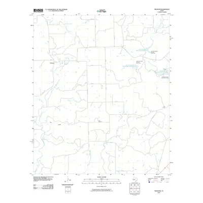 2010 Map of Trickham, 2010 Print