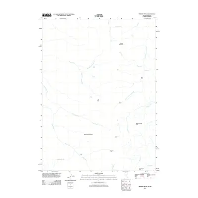 2011 Map of Trident Peak, 2011 Print