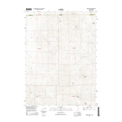 2015 Map of Trident Peak, 2015 Print