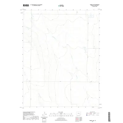 2019 Map of Trimble Lake, 2019 Print