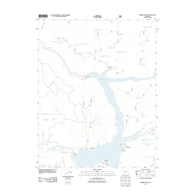 2011 Map of Trimble Point, 2011 Print
