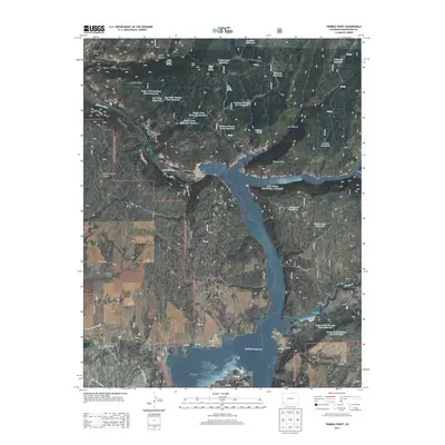 2013 Map of Trimble Point, 2013 Print