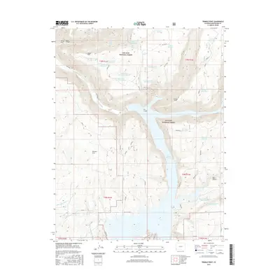 2016 Map of Trimble Point, 2016 Print