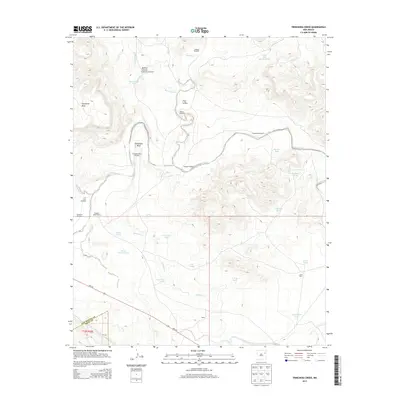2013 Map of Trinchera Creek, 2013 Print