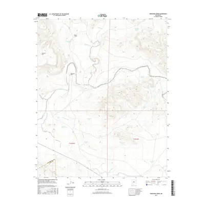 2017 Map of Trinchera Creek, 2017 Print