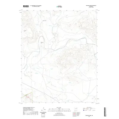 2020 Map of Trinchera Creek, 2020 Print