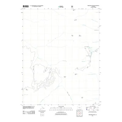 2011 Map of Trinchera Peak, 2011 Print