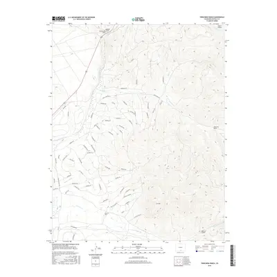 2016 Map of Trinchera Ranch, 2016 Print