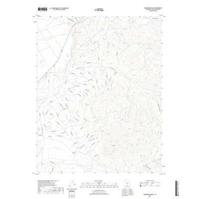 2019 Map of Trinchera Ranch, 2019 Print